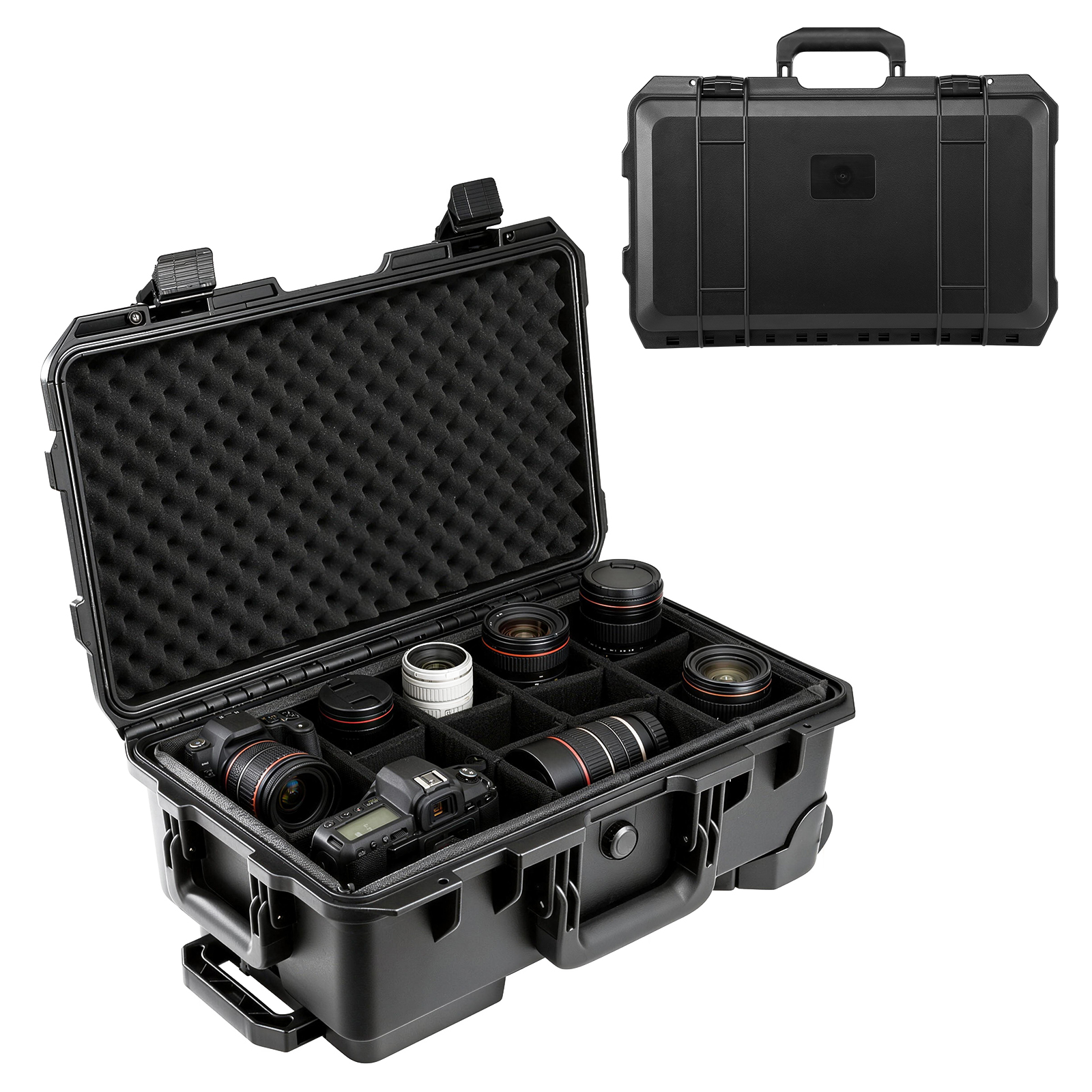 Drone Gimbal Mount - Professional Large Hard Rolling Camera Case,