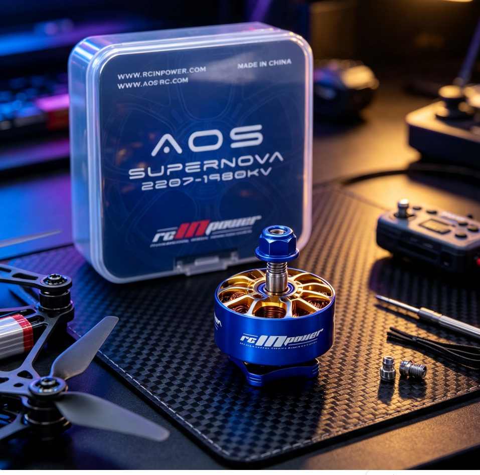 Drone Gimbal Brushless - Rcinpower AOS Supernova 2207 1980KV 5-6S