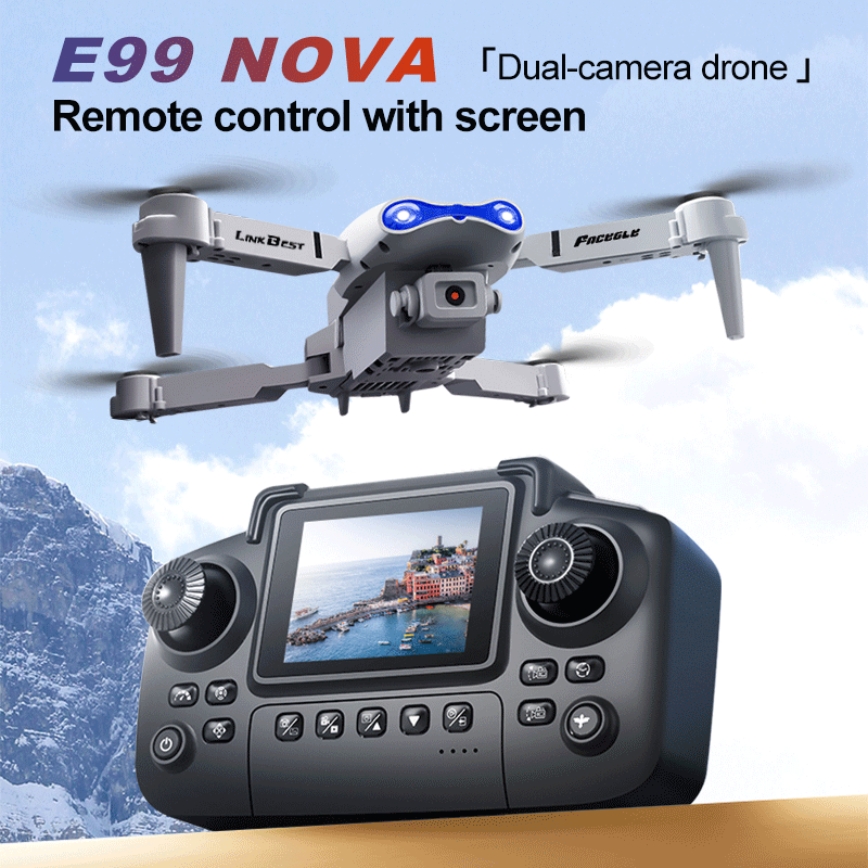 Drone Gimbal Brushless - FACEGLE UAV E99 Nova RC Drone