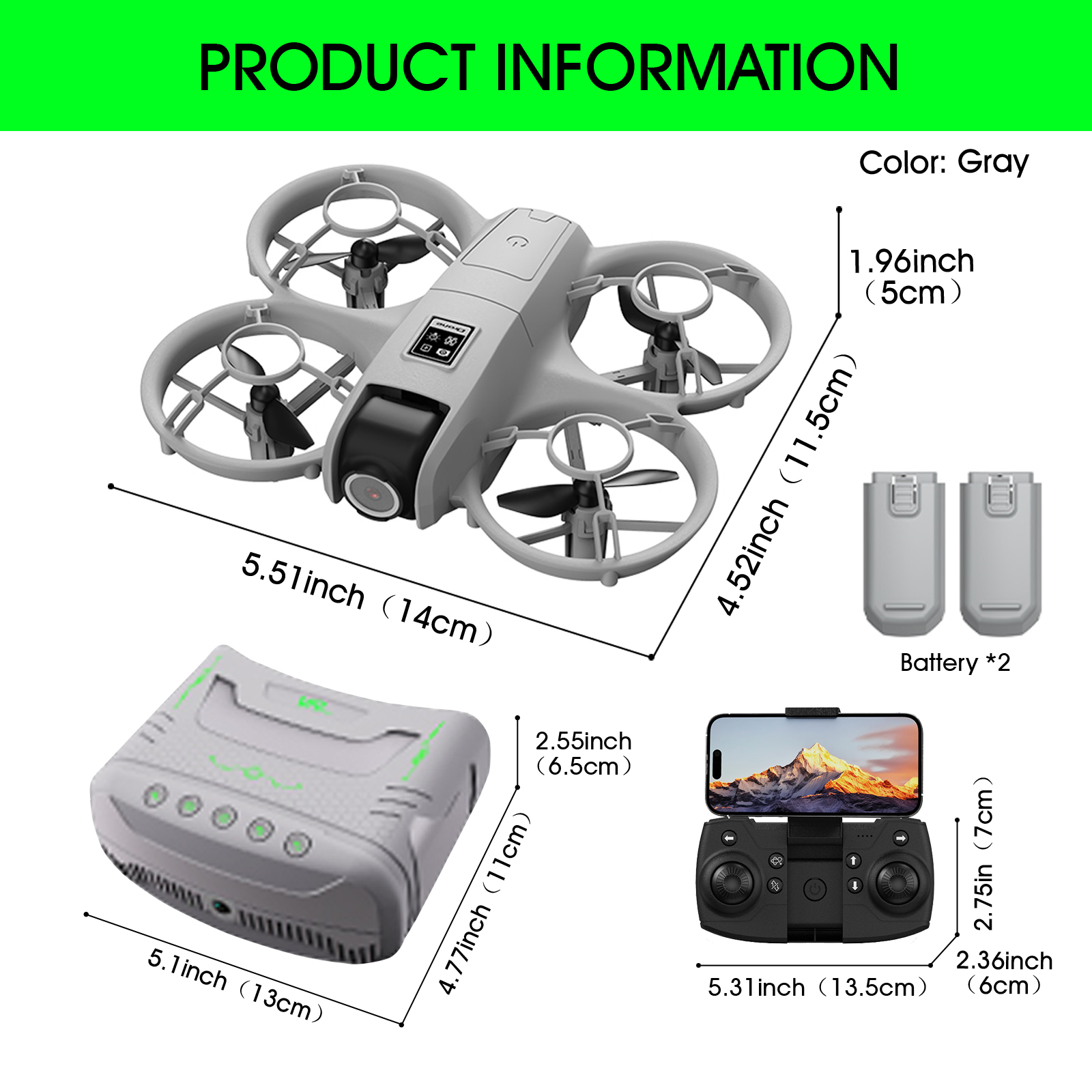 Mini Drone That Is Easy For Be - Drone Gimbal Case บทวิจารณ์และราคา