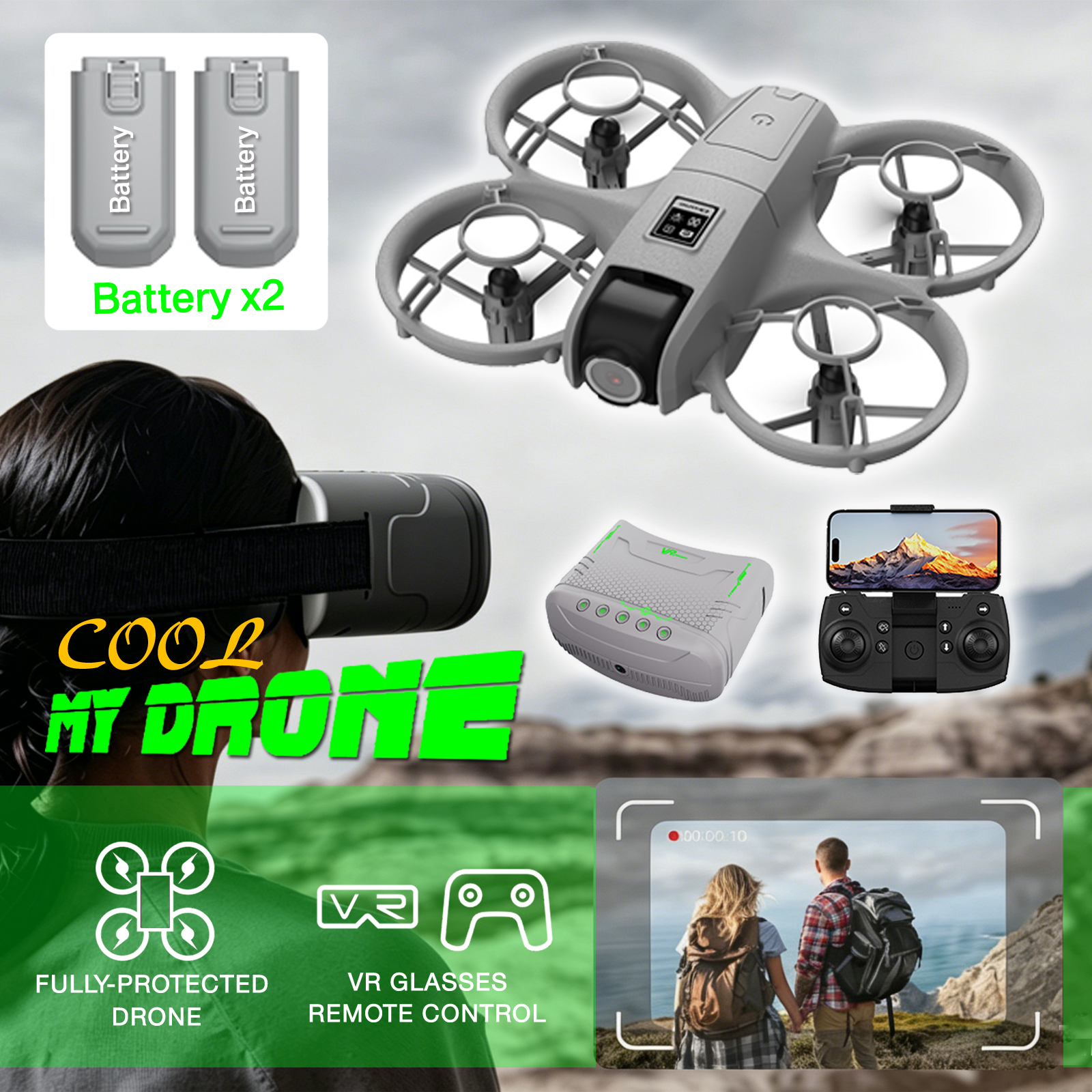 Mini Drone That Is Easy For Be - Drone Gimbal Case บทวิจารณ์และราคา