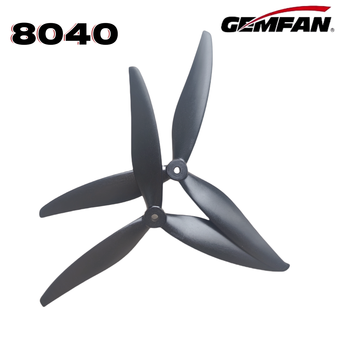 Gemfan 8040 8X4X3 3-blade 8-in - Drone Gimbal Controller บทวิจารณ์และราคา