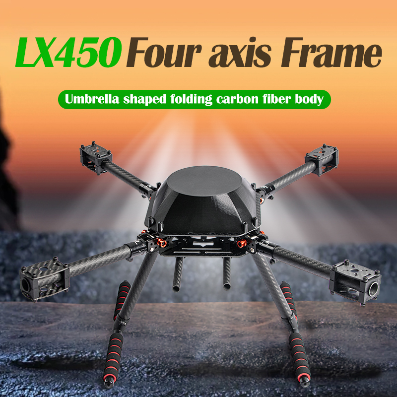 LX450 450mm full Carbon fiber  - Drone Gimbal For Mirrorless บทวิจารณ์และราคา
