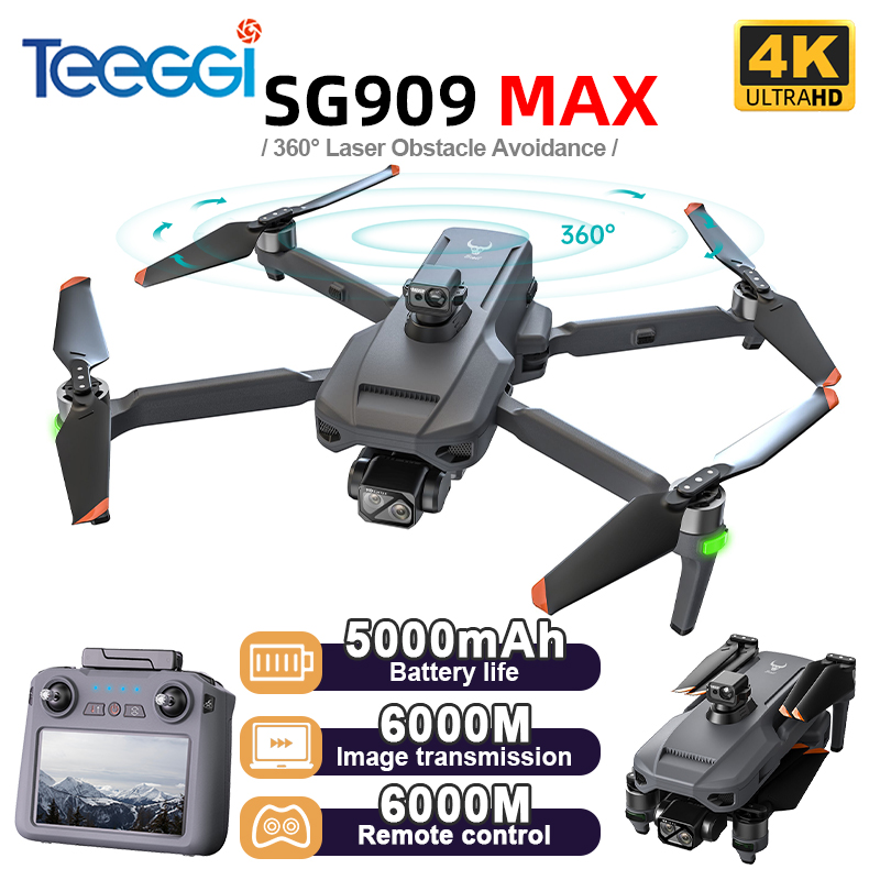 Teeggi SG909 MAX GPS Drone Wit - Drone Gimbal 3 Axis บทวิจารณ์และราคา