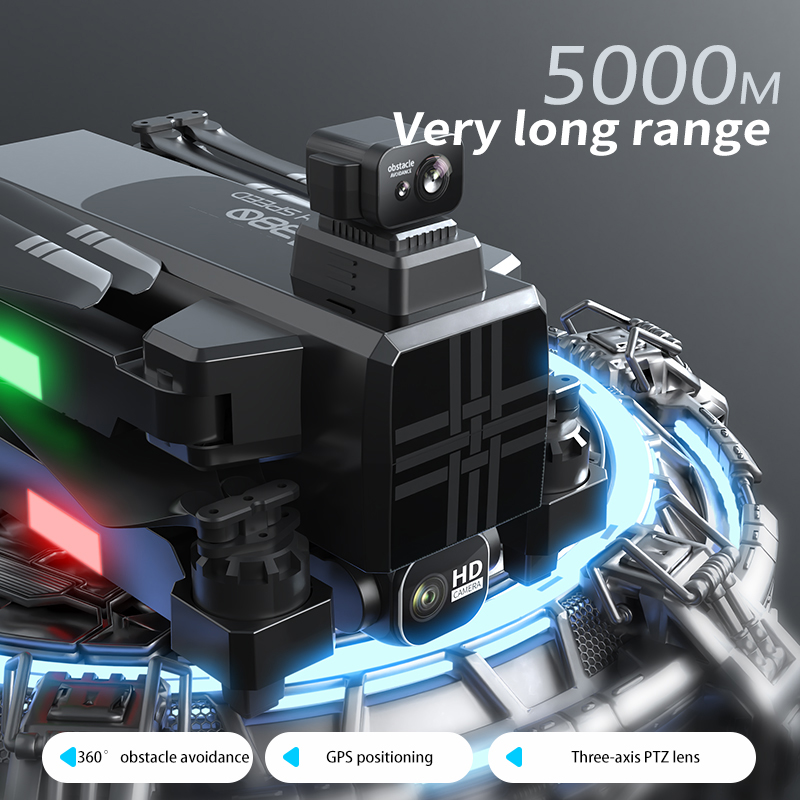 A380 Drone 4K HD Three Axis An - Drone Gimbal Brushless บทวิจารณ์และราคา