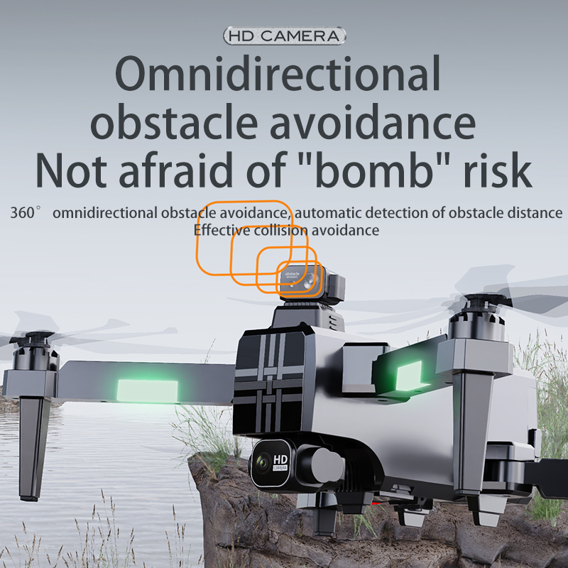 A380 Drone 4K HD Three Axis An - Drone Gimbal Brushless บทวิจารณ์และราคา