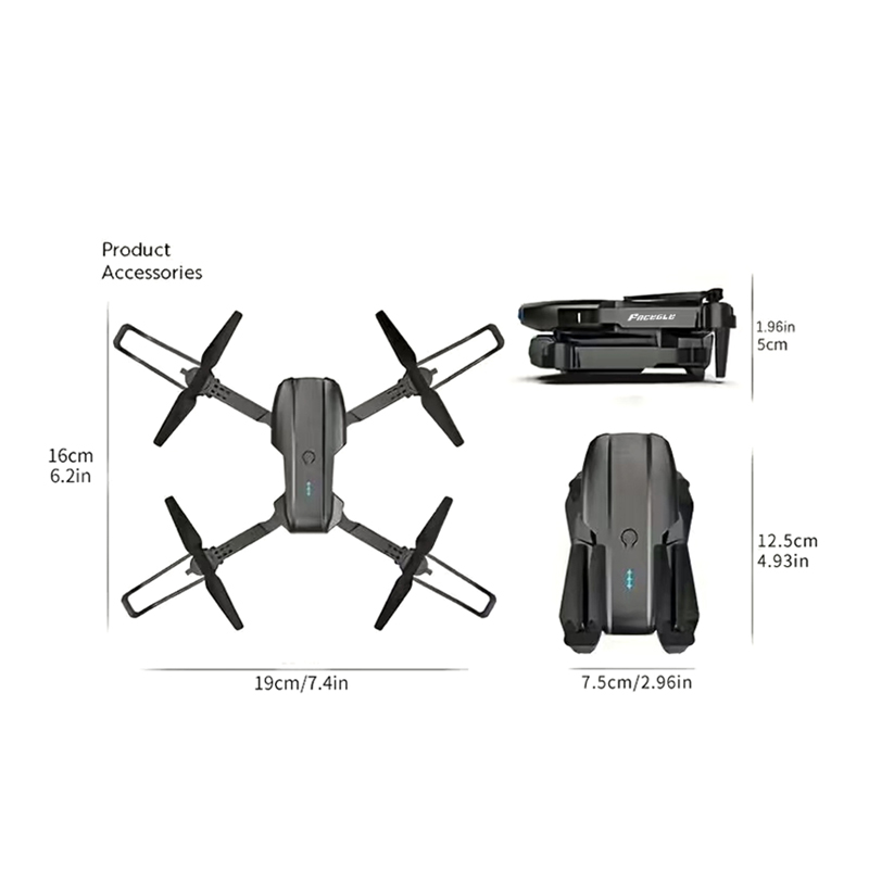FACEGLE UAV E99 Nova RC Drone  - Drone Gimbal Brushless บทวิจารณ์และราคา