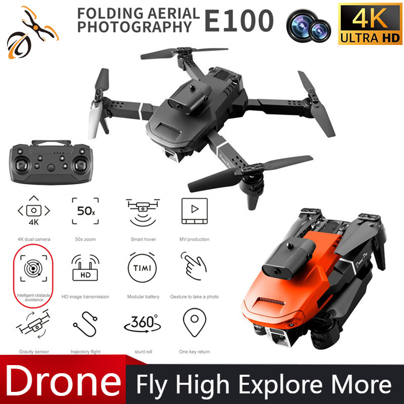 Mini E100 Four-sided Obstacle  - Drone Gimbal 2 Axis บทวิจารณ์และราคา
