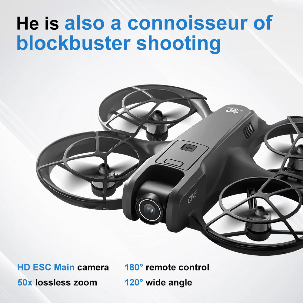 V666 Foldable Mini Drone 4K Du - Drone Gimbal Brushless บทวิจารณ์และราคา