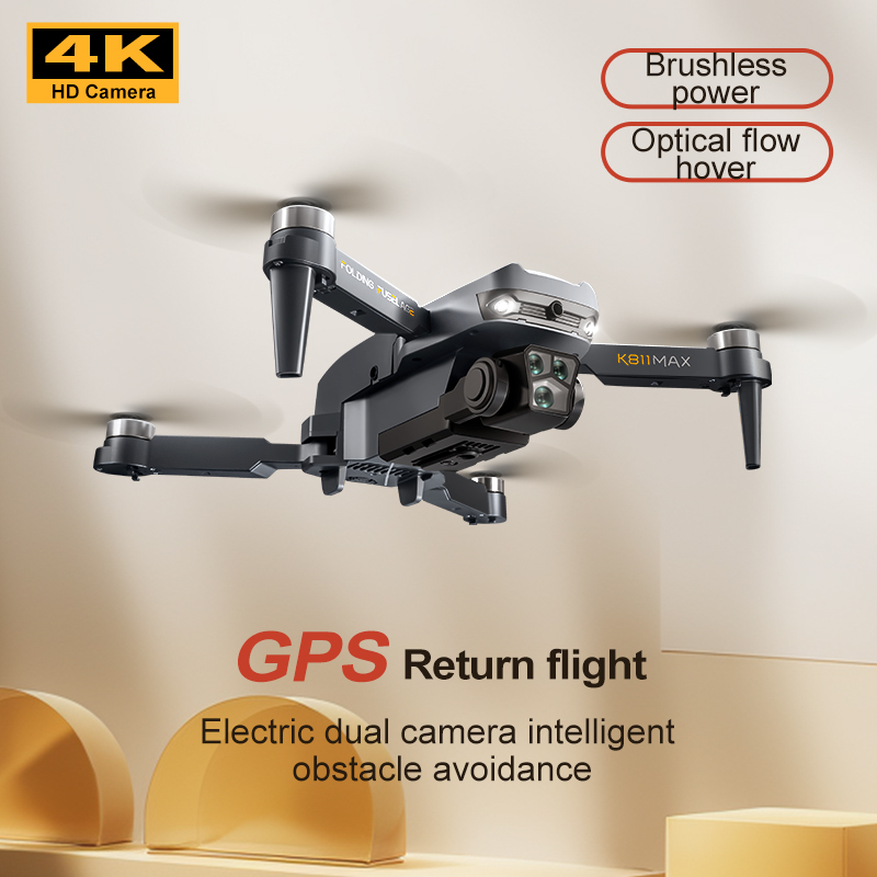 K811MAX Quadcopter Drone: Brus - Drone Gimbal Brushless บทวิจารณ์และราคา