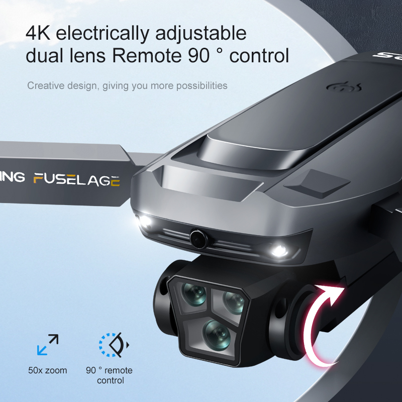 K811MAX Quadcopter Drone: Brus - Drone Gimbal Brushless บทวิจารณ์และราคา