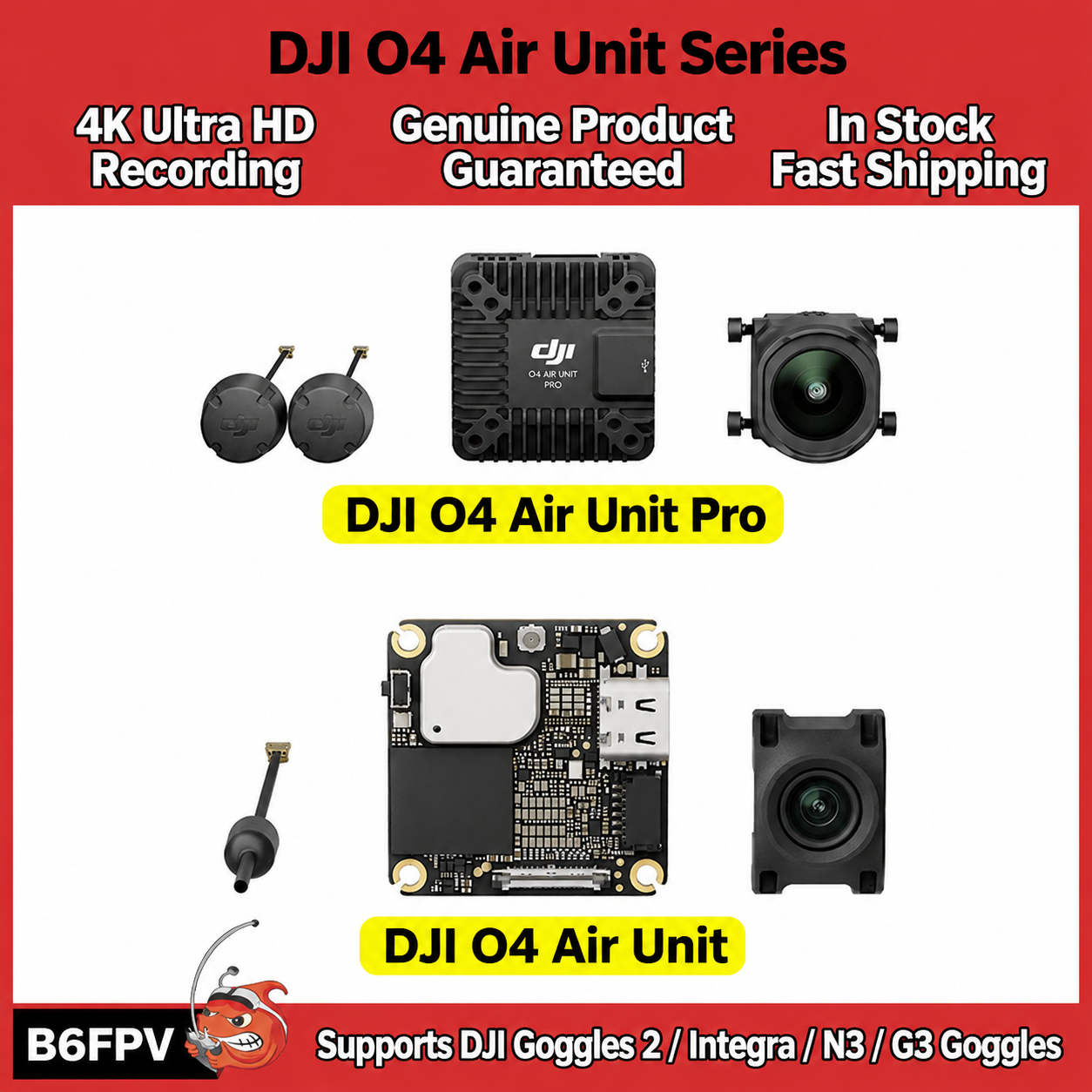 DJI O4 Air Unit Series Flagshi - Drone Gimbal Controller บทวิจารณ์และราคา